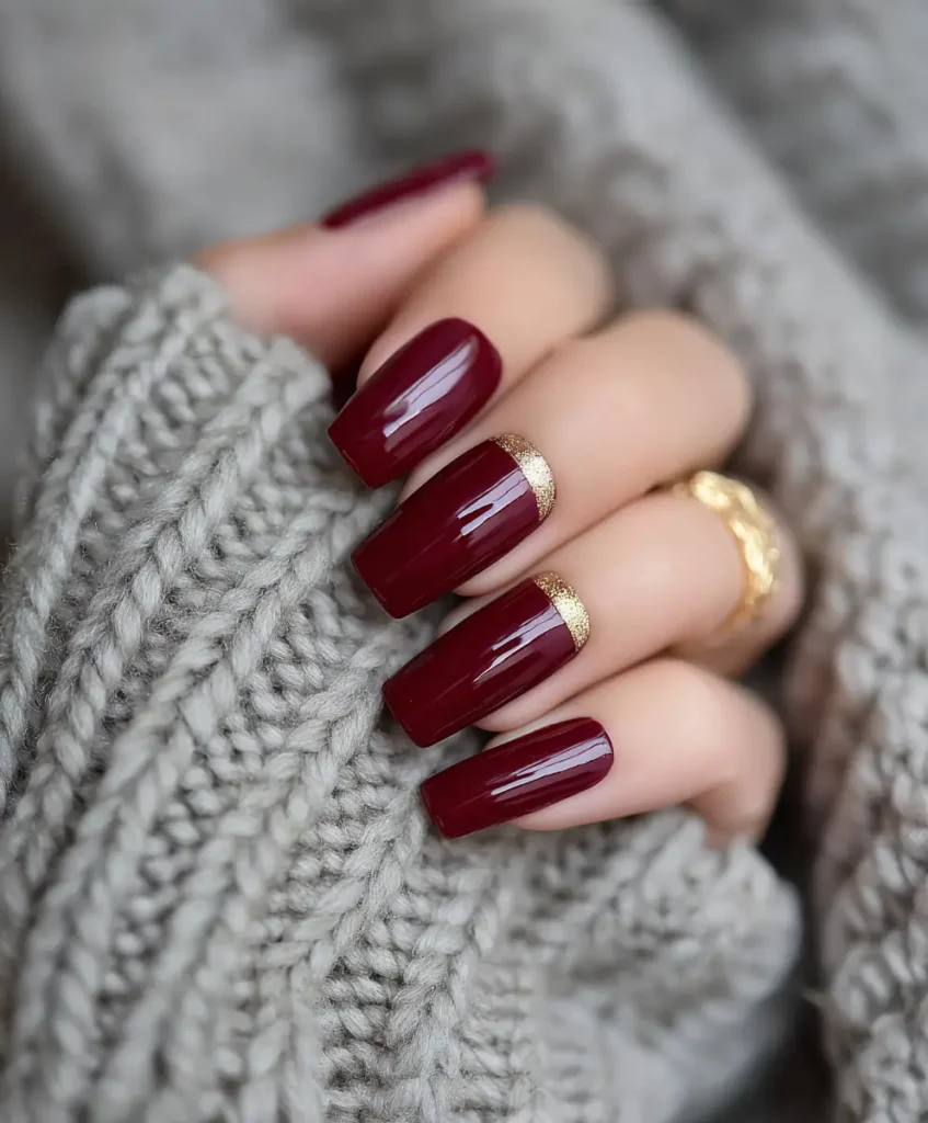 Wine and Gold Combo