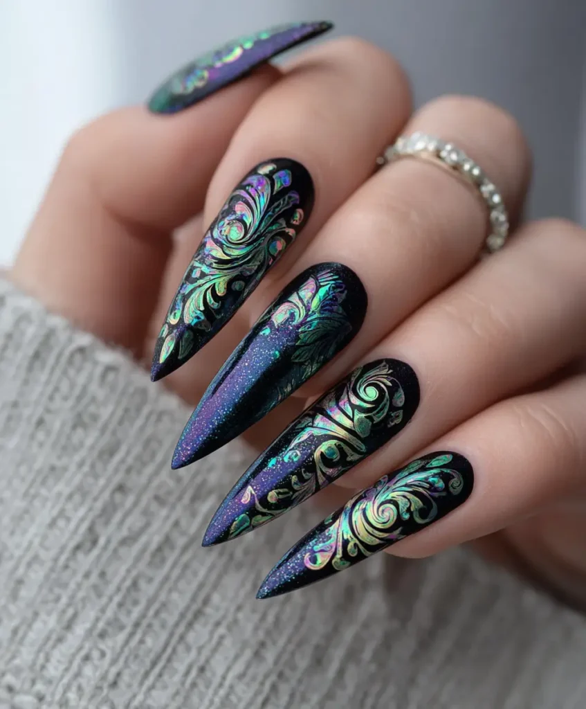 Classic Stiletto Nails