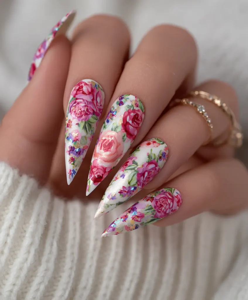 Floral Stiletto Designs