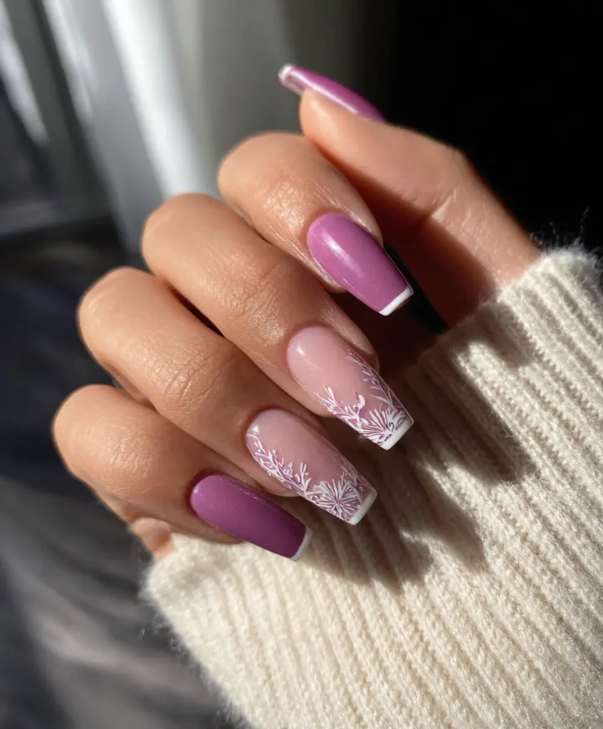 French Tip with a Twist