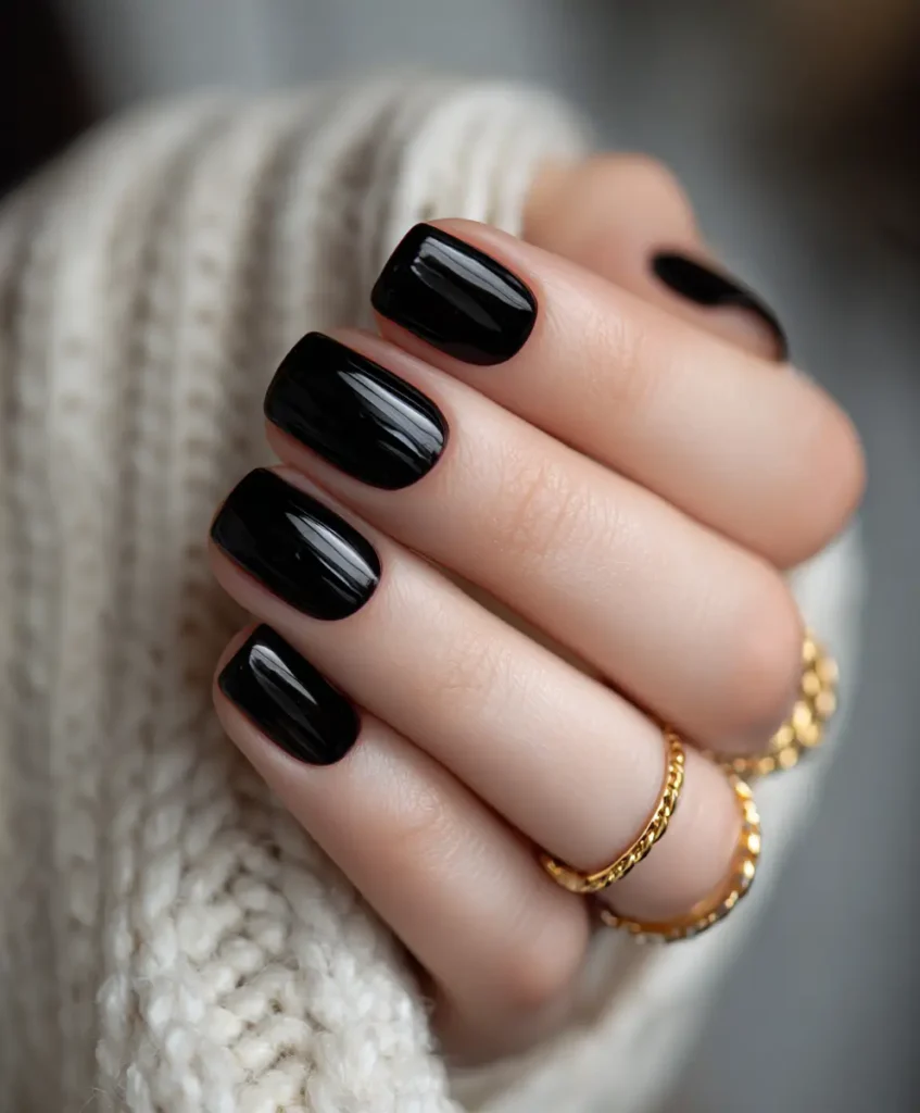 Glossy Black Statement