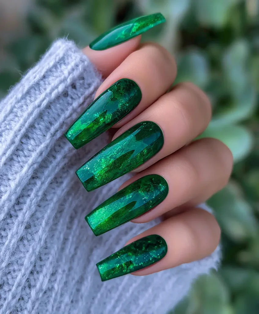 Glossy Green Shades