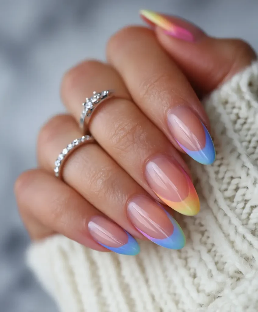 Gradient French Tips