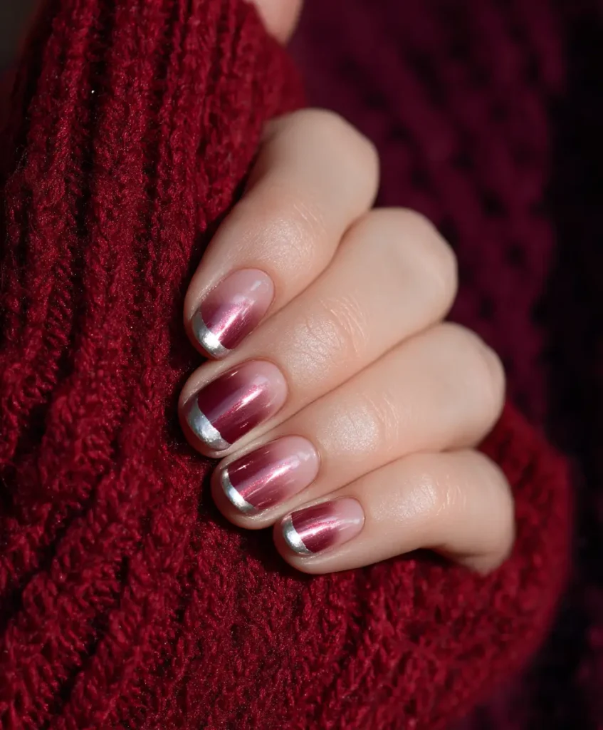 Micro French Metallic Tips