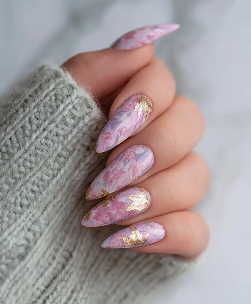 Seasonal Stiletto Nails