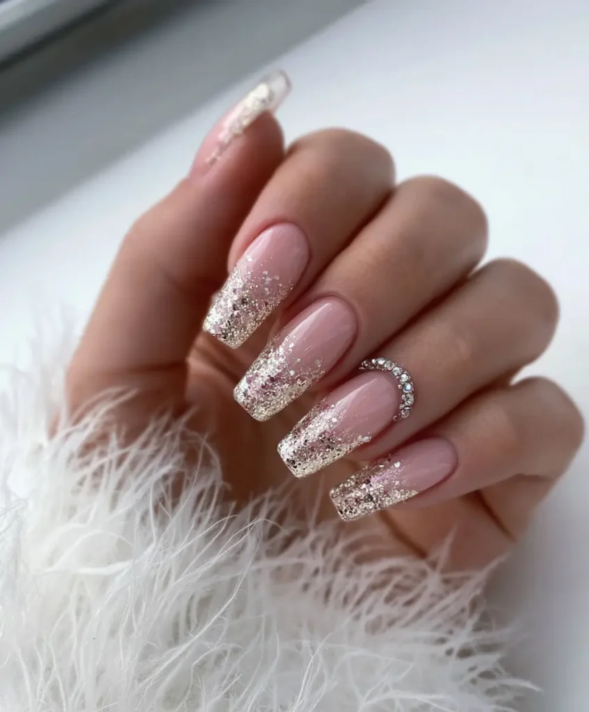 Transparent Glass Nails